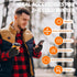 AURUZA 4 Pairs Winter Half Finger Gloves Knitted Fingerless Mittens Warm Stretchy Gloves for Men and Women...